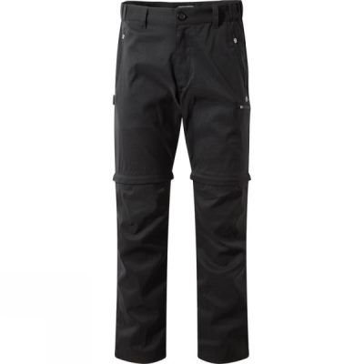 Pantalones Craghoppers Kiwi Pro Convertable Hombre Negras - Chile ADZ341925